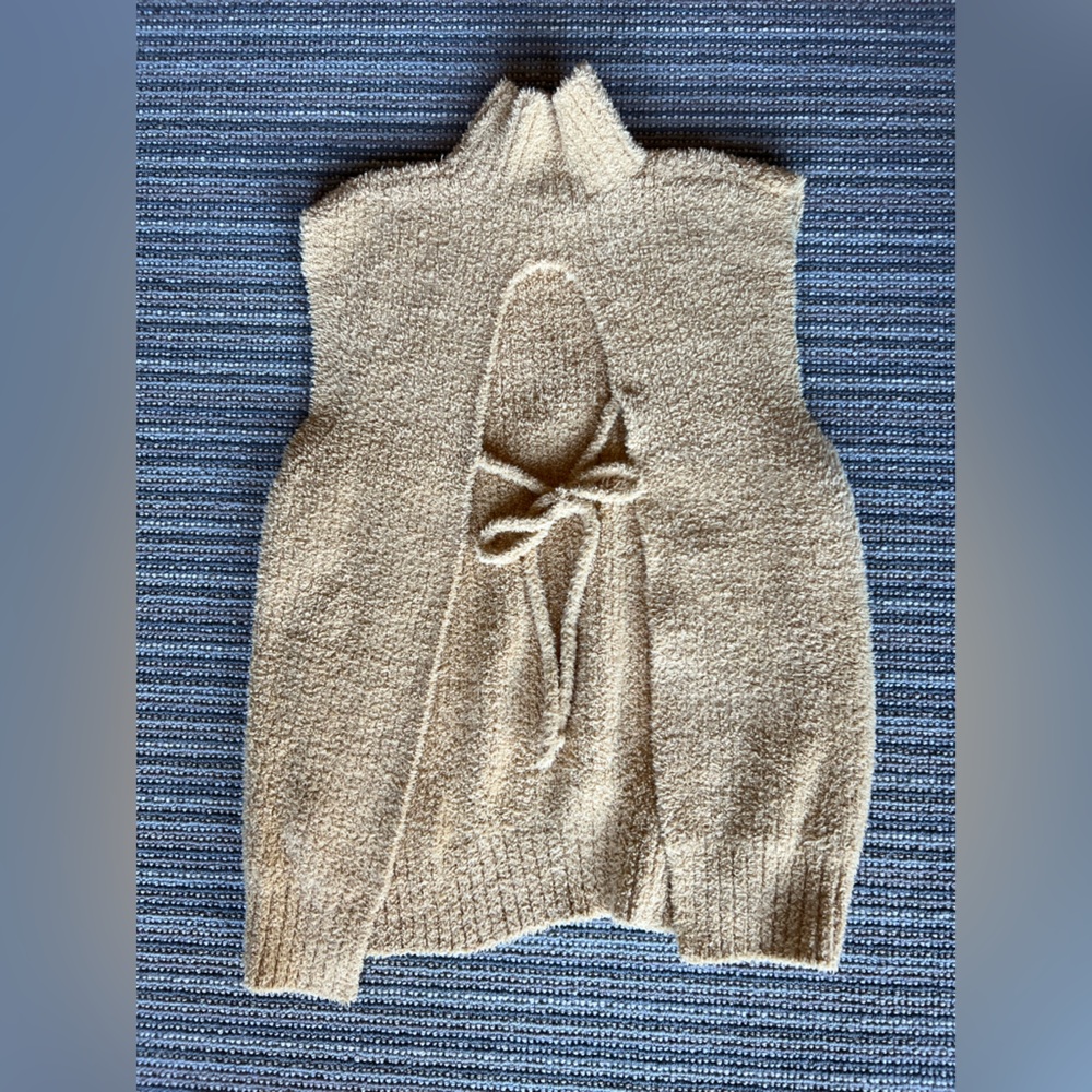 Cozy Yellow Cream Sweater